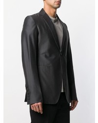 Мужской темно-серый пиджак от Rick Owens