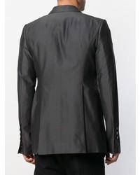 Мужской темно-серый пиджак от Rick Owens