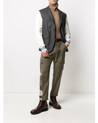 Мужской темно-серый пиджак от DSQUARED2