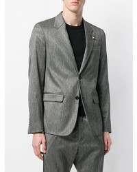 Мужской темно-серый пиджак от Just Cavalli