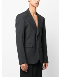 Мужской темно-серый пиджак от Raf Simons