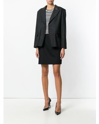 Женский темно-серый пиджак от Yves Saint Laurent Vintage