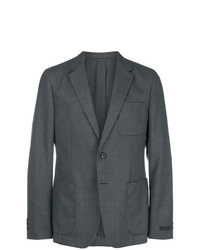 Мужской темно-серый пиджак от Prada