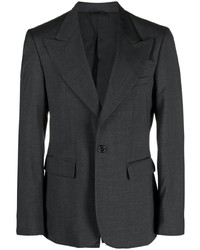 Мужской темно-серый пиджак от Raf Simons