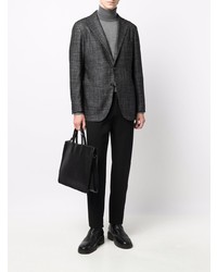 Мужской темно-серый пиджак от Kiton