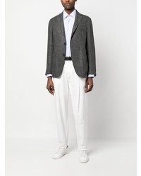 Мужской темно-серый пиджак от Zegna