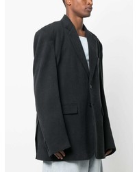 Мужской темно-серый пиджак от Vetements