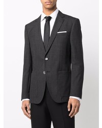 Мужской темно-серый пиджак от BOSS