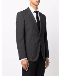 Мужской темно-серый пиджак от BOSS