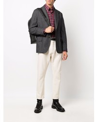 Мужской темно-серый пиджак от Brioni