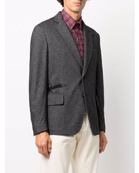 Мужской темно-серый пиджак от Brioni
