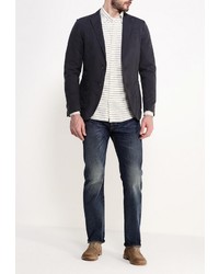 Мужской темно-серый пиджак от Sisley