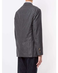 Мужской темно-серый пиджак от Brunello Cucinelli