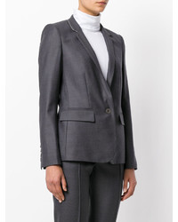 Женский темно-серый пиджак от Stella McCartney