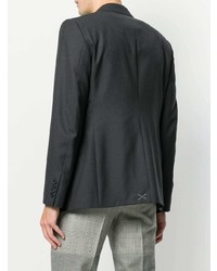 Мужской темно-серый пиджак от Alexander McQueen