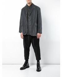 Мужской темно-серый пиджак от Casey Casey