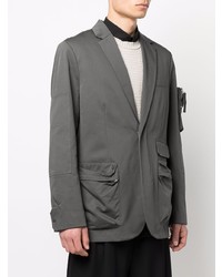 Мужской темно-серый пиджак от Helmut Lang