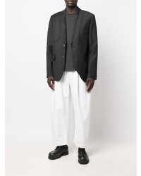 Мужской темно-серый пиджак от Ader Error