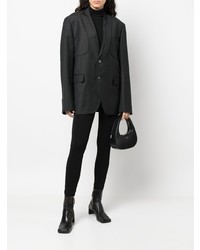 Мужской темно-серый пиджак от Ader Error