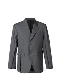 Мужской темно-серый пиджак от Yang Li