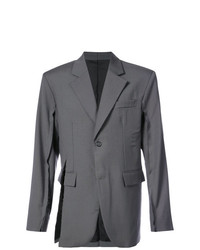 Мужской темно-серый пиджак от Yang Li