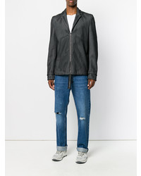 Мужской темно-серый пиджак от Hood by Air