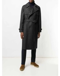 Мужской темно-серый плащ от Tagliatore