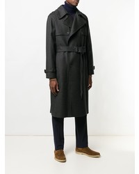 Мужской темно-серый плащ от Tagliatore