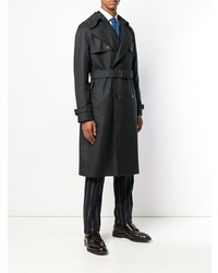 Мужской темно-серый плащ от Tagliatore