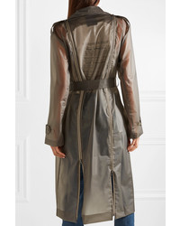 Женский темно-серый плащ от TRE by Natalie Ratabesi