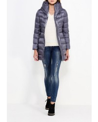 Женский темно-серый пуховик от ADD