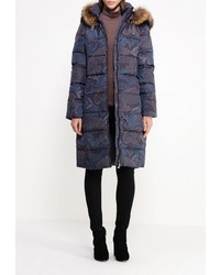 Женский темно-серый пуховик от Baon