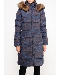 Женский темно-серый пуховик от Baon