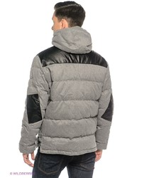 Мужской темно-серый пуховик от DOCTOR E