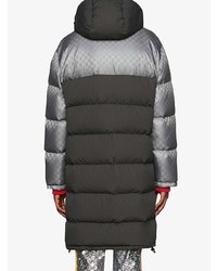 Мужской темно-серый пуховик от Gucci