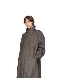 Мужской темно-серый пуховик от Issey Miyake Men