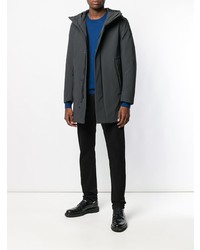 Мужской темно-серый пуховик от Rrd