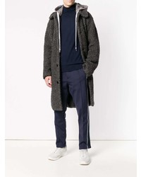 Мужской темно-серый пуховик от MSGM