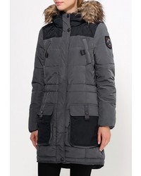 Женский темно-серый пуховик от Only