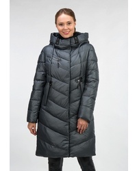 Женский темно-серый пуховик от Ostrich