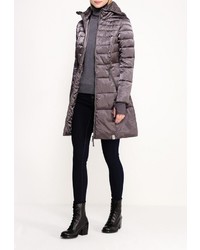 Женский темно-серый пуховик от Rinascimento