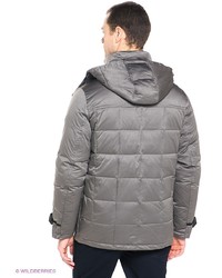 Мужской темно-серый пуховик от Tom Farr