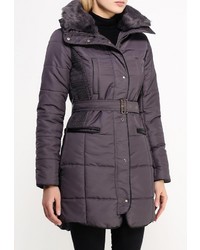 Женский темно-серый пуховик от Top Secret