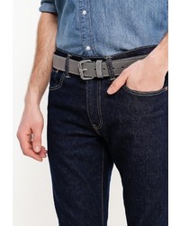 Мужской темно-серый ремень от Bata