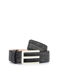 Мужской темно-серый ремень от Etro