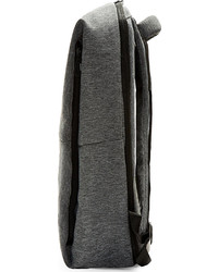Мужской темно-серый рюкзак из плотной ткани