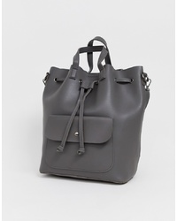 Женский темно-серый рюкзак от Claudia Canova