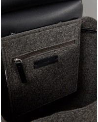 Женский темно-серый рюкзак от Mango