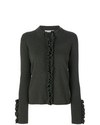 Женский темно-серый свитер на молнии от D-Exterior
