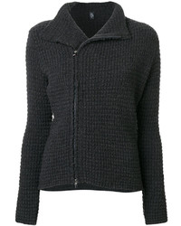 Женский темно-серый свитер на молнии от Eleventy